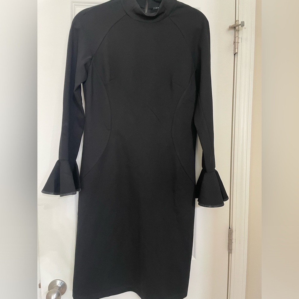 Tahari black dress